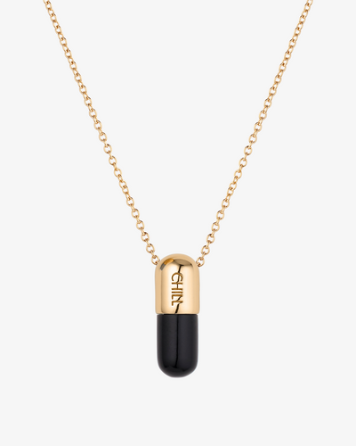Gemstone Jumbo Chill Pill Necklace